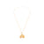 Necklace with pendant. The Heart upside down 001