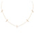 Necklace with rigid bars - 003