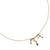 Collana girocollo con piccoli ciondoli - 005