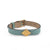 Light blue leather bracelet - 013