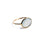 Thin ring with stone - 018