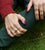 Ring with enamelled four-leaf clover – 002 