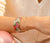 Explodible open enamelled bracelet - 013