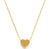 Thin golden rings and small pendants - 001