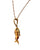 Necklace with two charms. The four-leaf clover and the hearts – 012