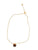 Necklace with medal and stone-008