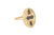 Anello ovale lavorato con pietre - 013