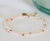 Two-strand pink coral bracelet - 009
