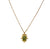 Necklace with revolving rectangular pendant – 010